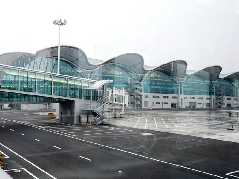 Clădire de structură din oțel cu creștere ridicată a aeroportului