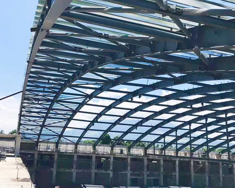 Clădire multifuncțională a structurii de oțel