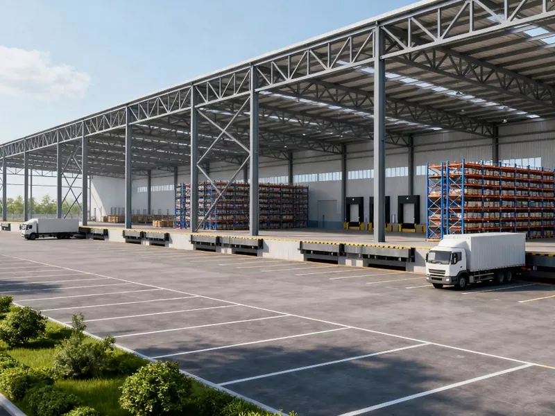 Clădirea Centrului de Distribuție Structură Oțel