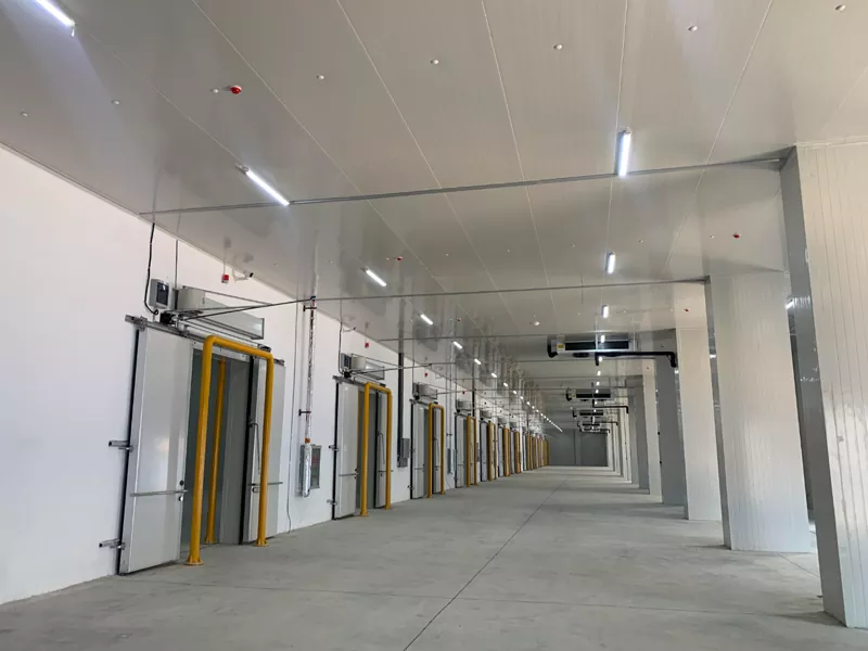 Depozit de structură din oțel pentru refrigerare
