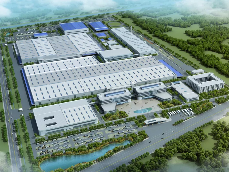Clădirea atelierului de structură de oțel