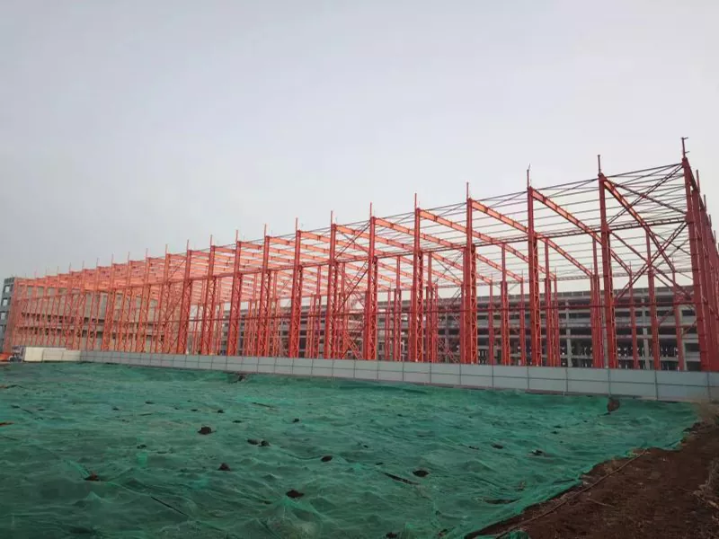 Structura atelierului de depozitare din oțel